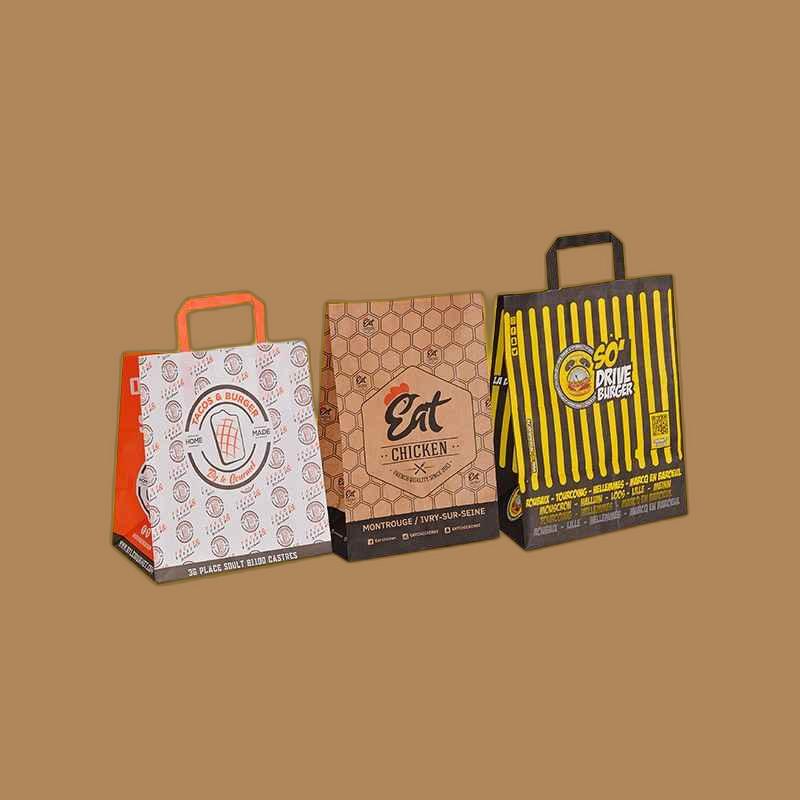 Chinese Food Bag Free Design | Chinese Food Bag Free Shipping |  Chinese Food Bag Bulk Quantity | Chinese Food Bag No Minimum