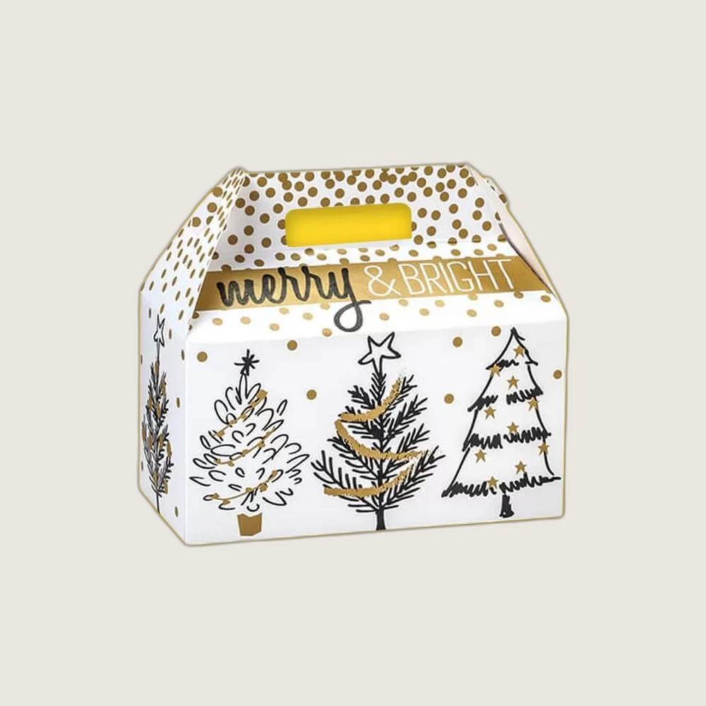 Christmas Gable Boxes Free Design | Christmas Gable Boxes Free Shipping |  Christmas Gable Boxes Bulk Quantity | Christmas Gable Boxes No Minimum