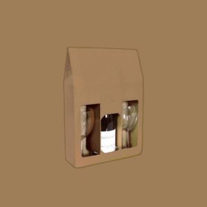 Custom Bottle Carriers with Display Window