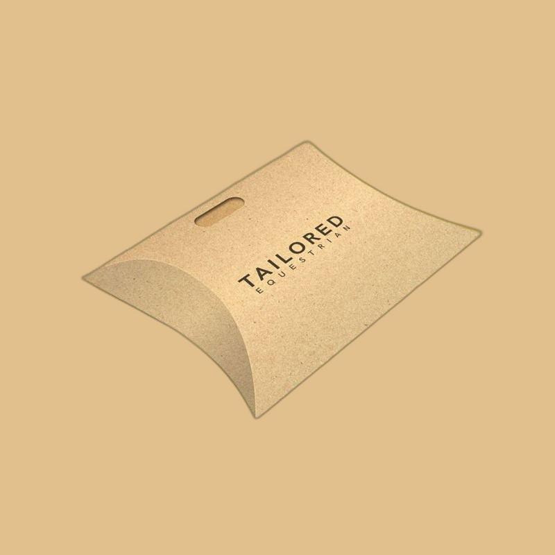 Custom Brown Kraft Pillow Boxes