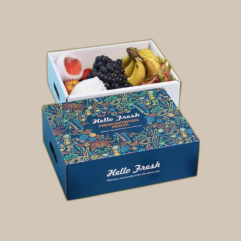 Custom Fruit Boxes Free Design | Custom Fruit Boxes Free Shipping |  Custom Fruit Boxes Bulk Quantity | Custom Fruit Boxes No Minimum