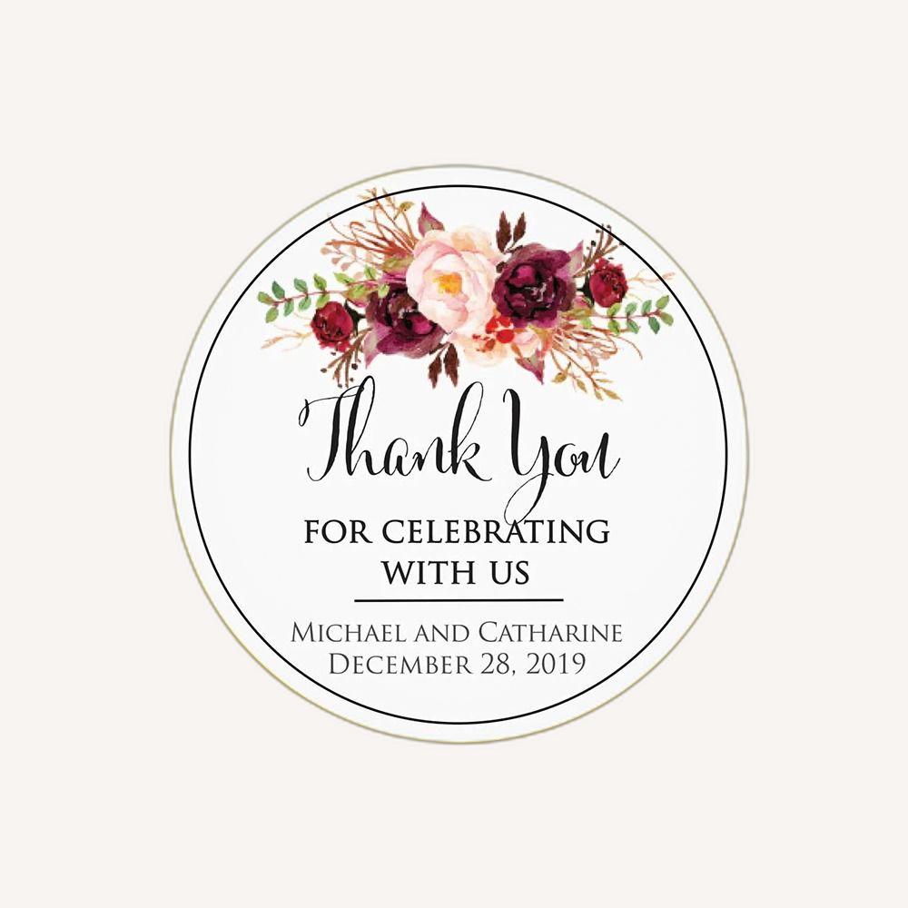 Custom Thank You Stickers Free Design | Custom Thank You Stickers Free Shipping |  Custom Thank You Stickers Bulk Quantity | Custom Thank You Stickers No Minimum