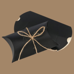 Black Pillow Boxes