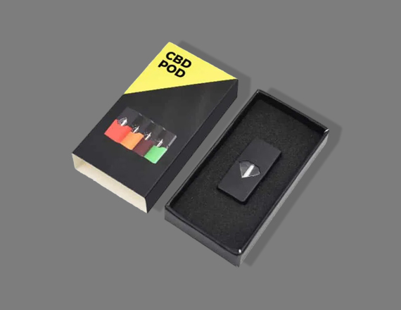 Custom CBD Pod Boxes Free Design | Custom CBD Pod Boxes Free Shipping |  Custom CBD Pod Boxes Bulk Quantity | Custom CBD Pod Boxes No Minimum