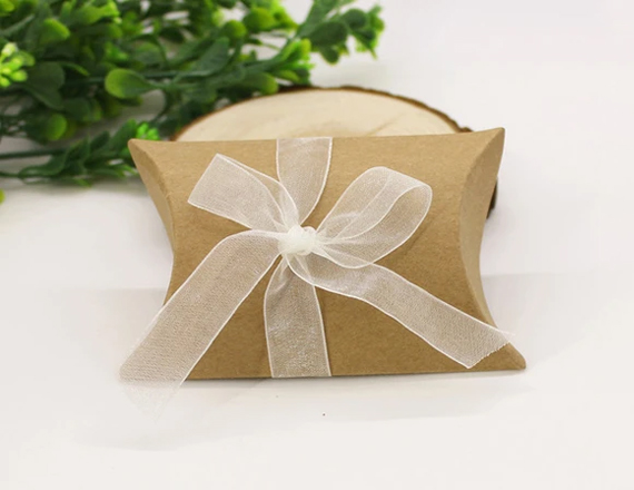 Kraft Pillow Boxes