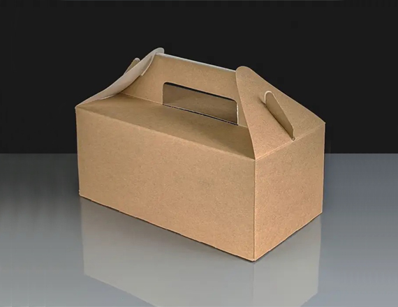 Cardboard Box With Handle