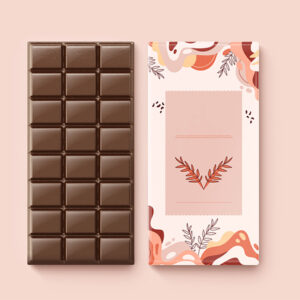Custom Mushroom Chocolate Bar Packaging