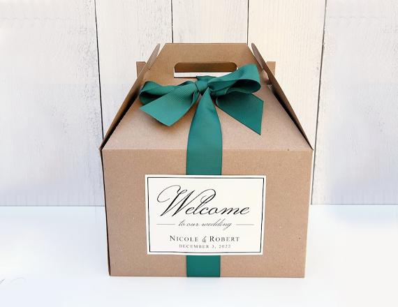 Custom Wedding Gable Boxes